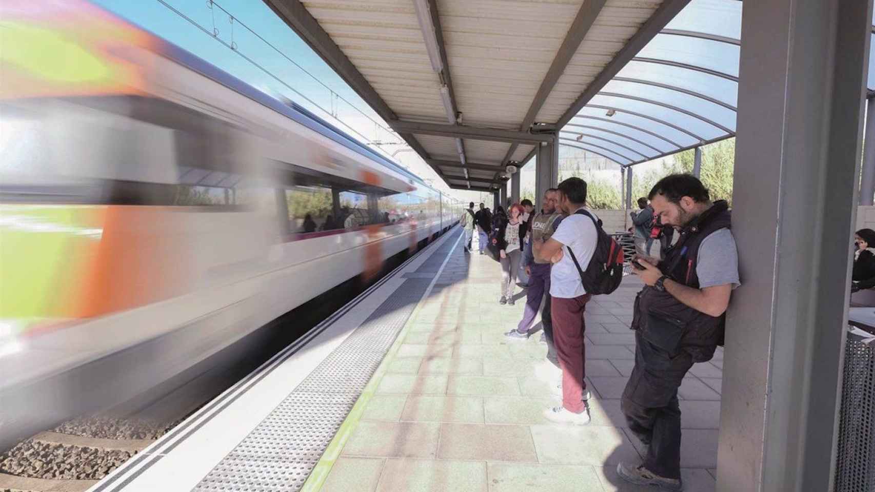 Imagen de una estación de Rodalies / EUROPA PRESS