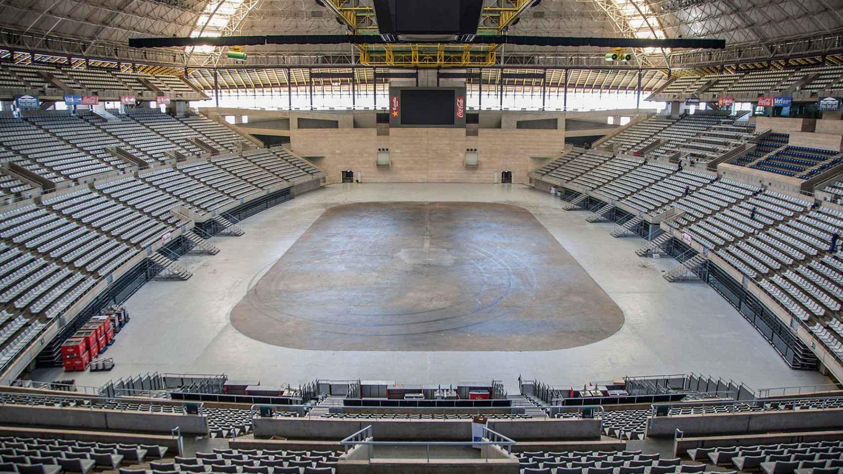 Interior del Palau Sant Jordi / B:SM