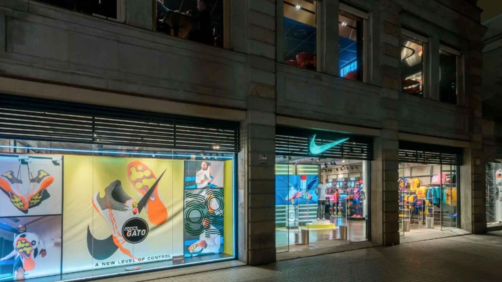 La tienda Nike de la Rambla cerrara el 28 de noviembre