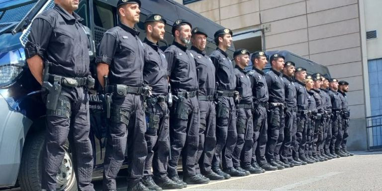 La unidad especial de la Guardia Urbana de L'Hospitalet / AJUNTAMENT DE L'HOSPITALET