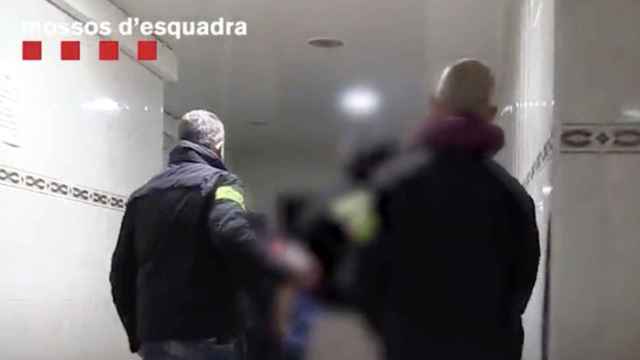 Uno de los detenidos por los Mossos d'Esquadra / MOSSOS D'ESQUADRA