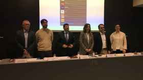 Representantes de las formaciones políticas de Barcelona tras el debate / METRÓPOLI - RP