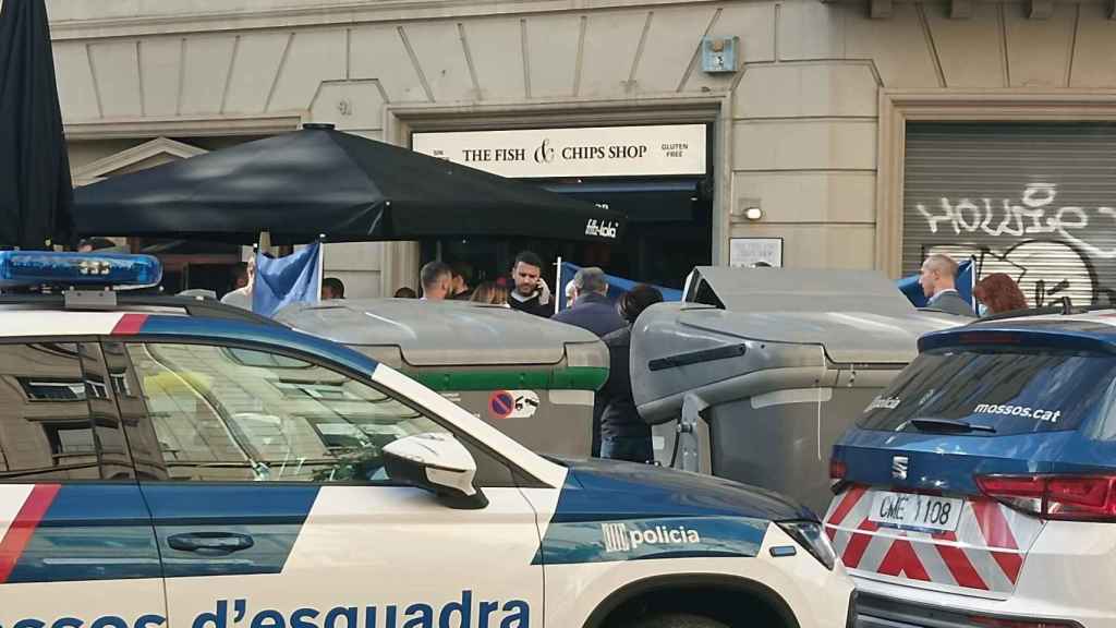 Encuentran un cadáver en un contenedor del Eixample / MA