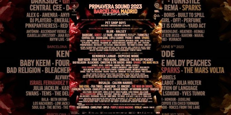 Cartel del Primavera Sound en Barcelona y Madrid / PRIMAVERA SOUND 