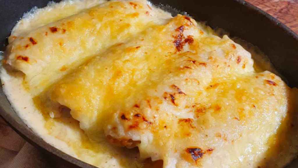 Unos canelones del restaurante Semproniana