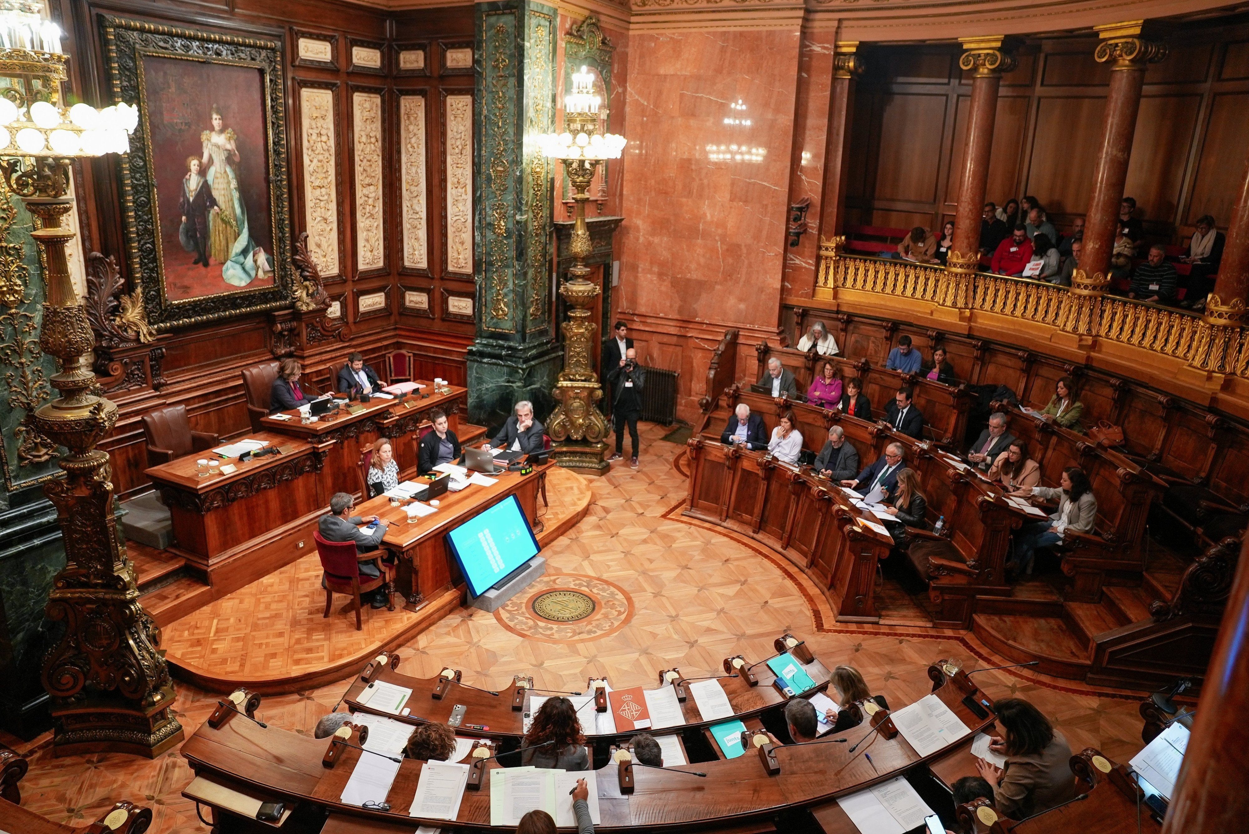 Pleno del Ayuntamiento de Barcelona / AJ BCN