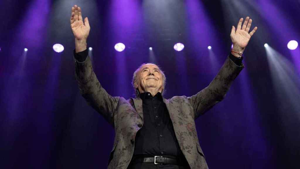 Joan Manuel Serrat, en el último concierto en el Palau Sant Jordi / EFE