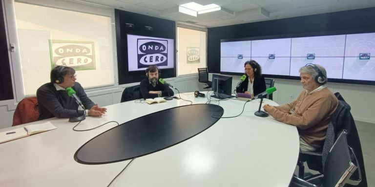 Xavier Matilla, Oriol Biosca, Ariadna Belver y Sebastià Jornet, en el debate en Onda Cero 