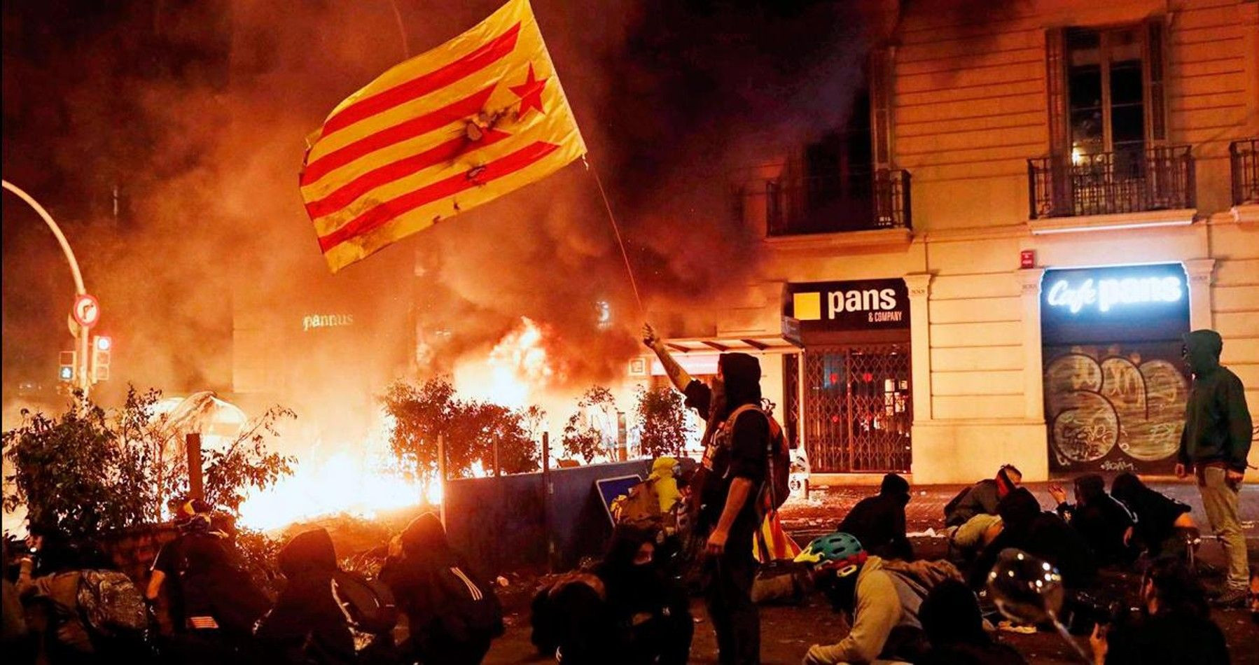 Manifestación independentista en Barcelona / EFE