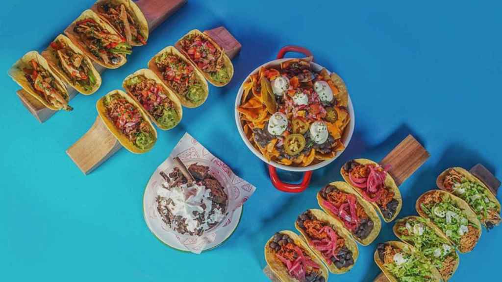 Tacos del restaurante Anormal Food, que ofrece buffet libre por menos de 13 euros / ANORMAL