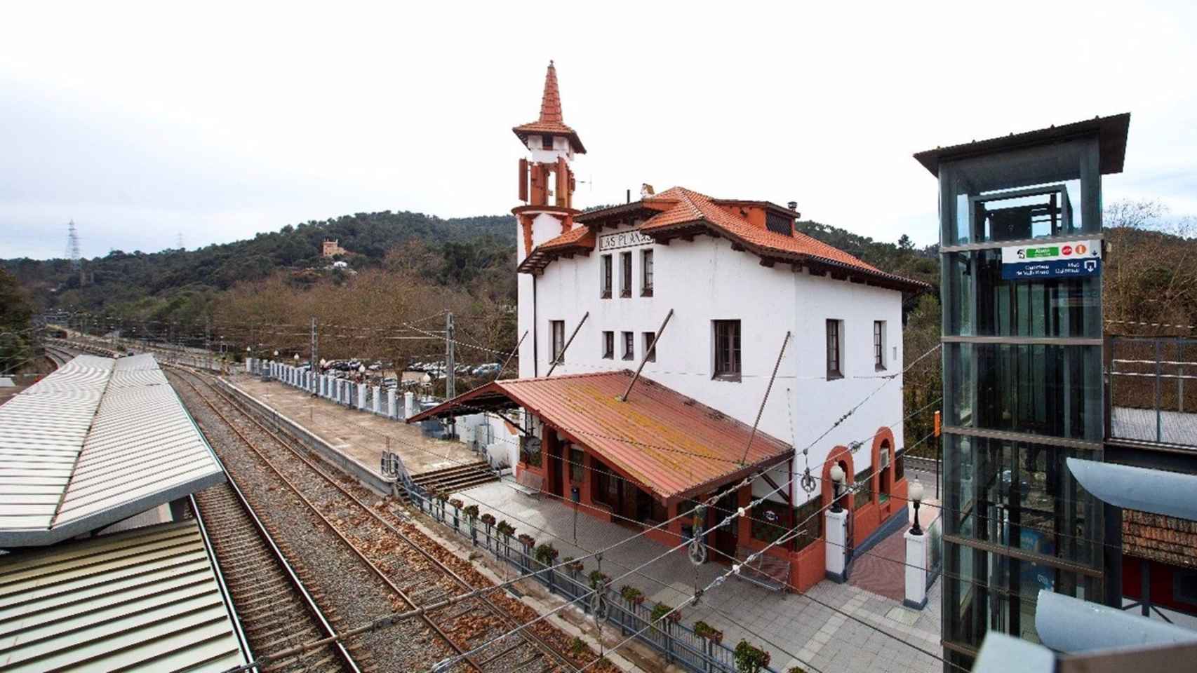 Estación de Les Planes (Barcelona) de FGC / FGC