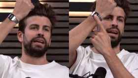 Gerard Piqué muestra un reloj Casio durante una retransmisión de la Kings League / KINGS LEAGUE