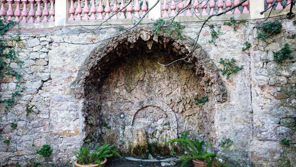 La Font del Gat en los jardines