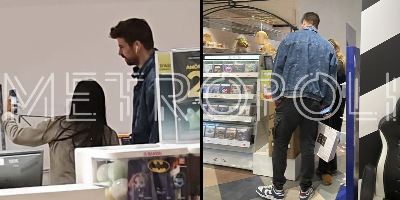 Gerard Piqué y Clara Chía comprando regalos en El Corte Inglés / METRÓPOLI