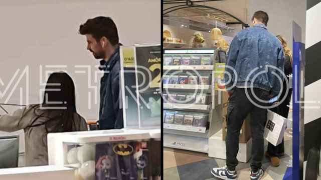 Gerard Piqué y Clara Chía comprando regalos en El Corte Inglés / METRÓPOLI