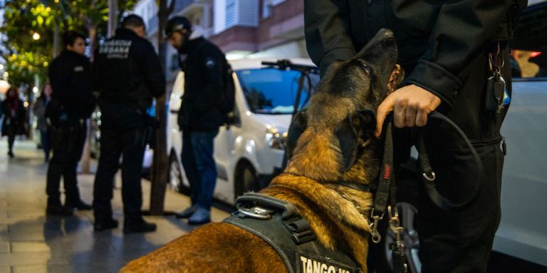 Lúa espera después de identificar a un sospechoso /  GALA ESPÍN MA