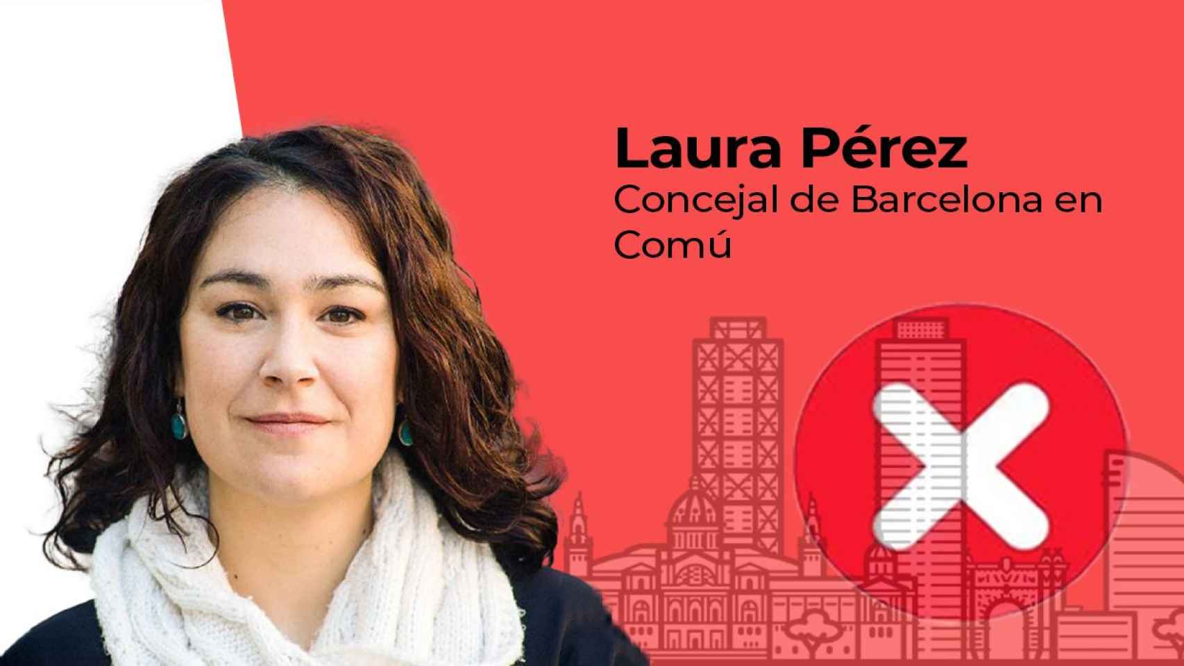 Laura Pérez, concejal de Barcelona en Comú / MA