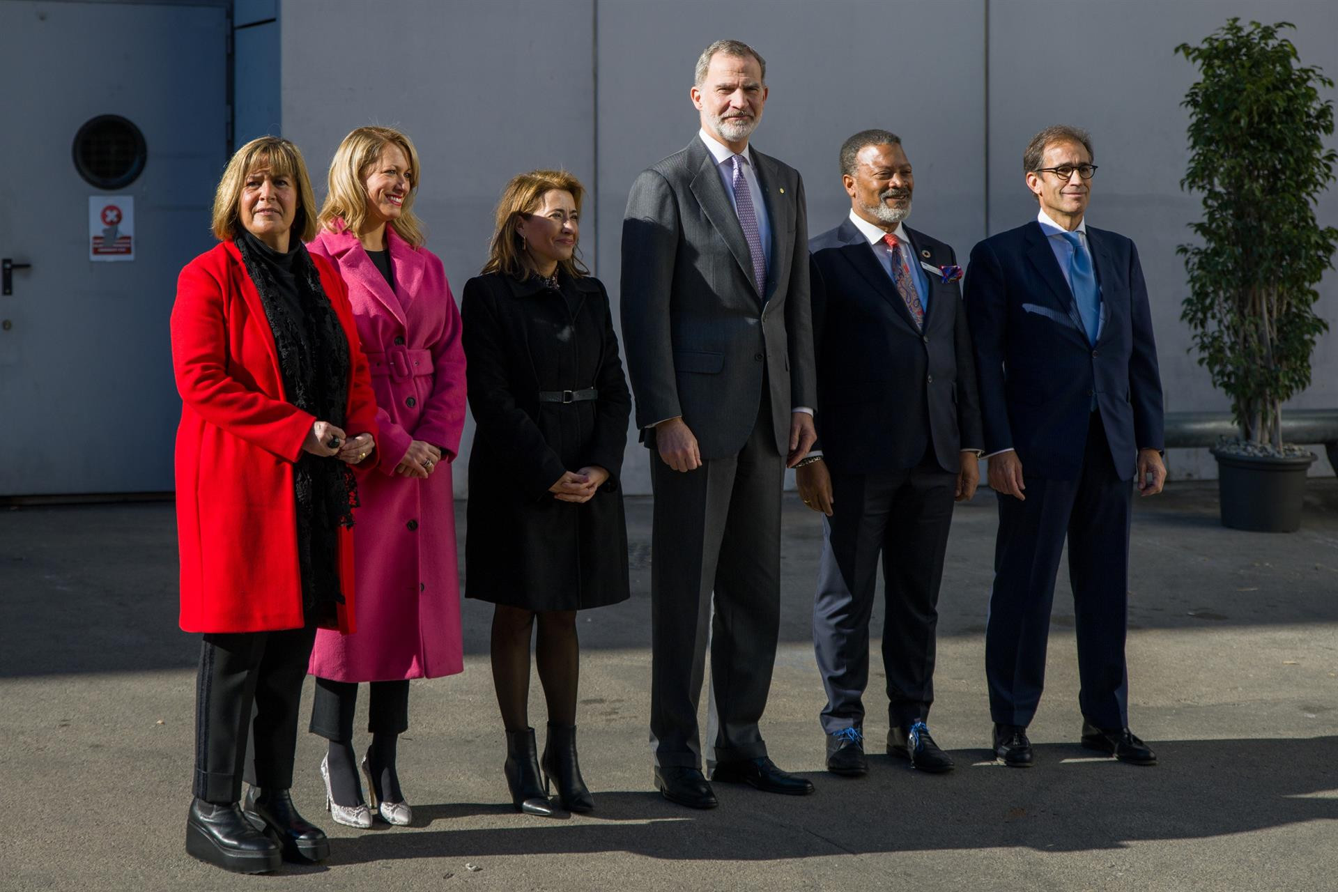 El rey Felipe VI a su llegada al ISE / EUROPA PRESS