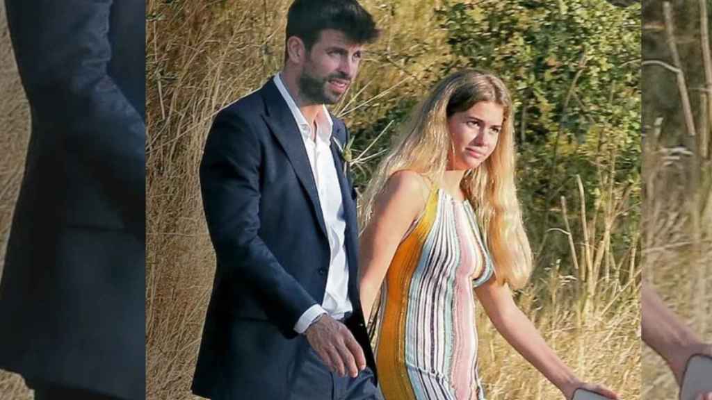 Gerard Piqué y Clara Chía en una boda en la Costa Brava / EXCLUSIVA REVISTA HOLA