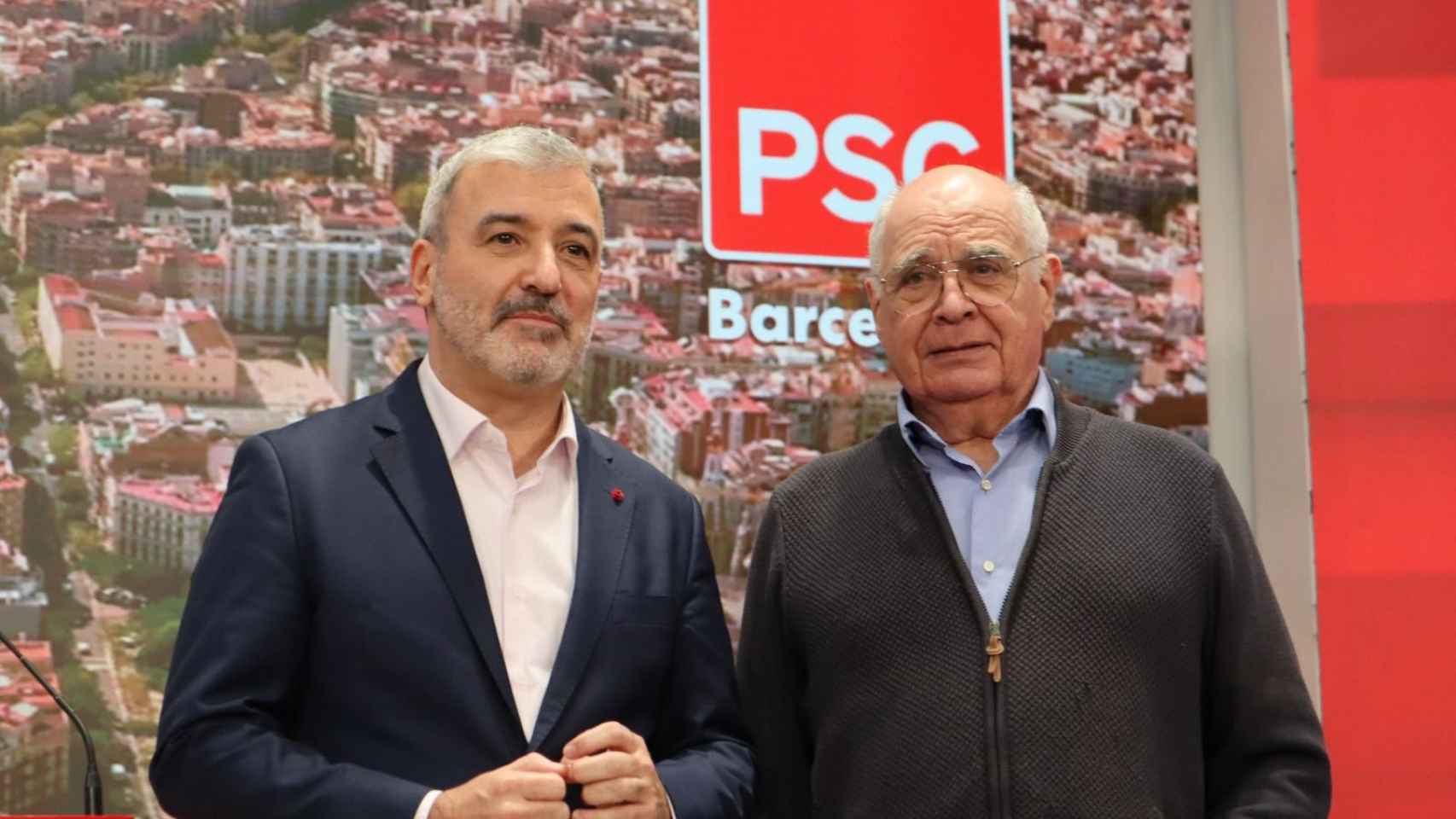 Jaume Collboni y Lluís Rabell en una imagen de archivo