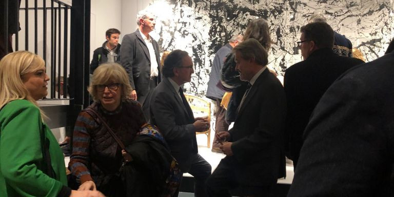 Jaume Giró y Artur Mas, en la presentación del libro de Pujol / MA