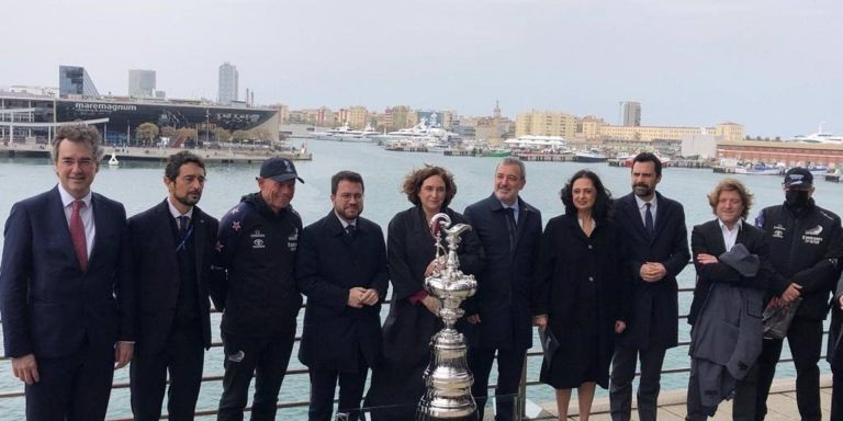 Presentación de la Copa América de Vela en Barcelona / EUROPA PRESS