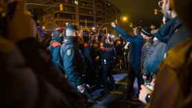 Corte en la avenida Meridiana / EUROPA PRESS