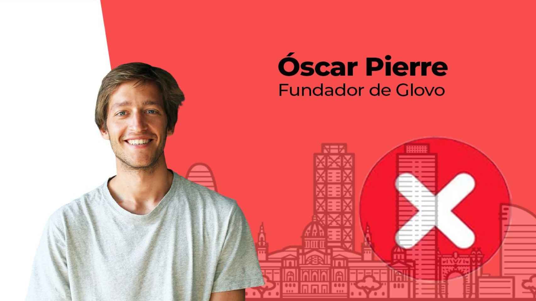 Fotomontaje de Óscar Pierre, fundador de Glovo / METRÓPOLI