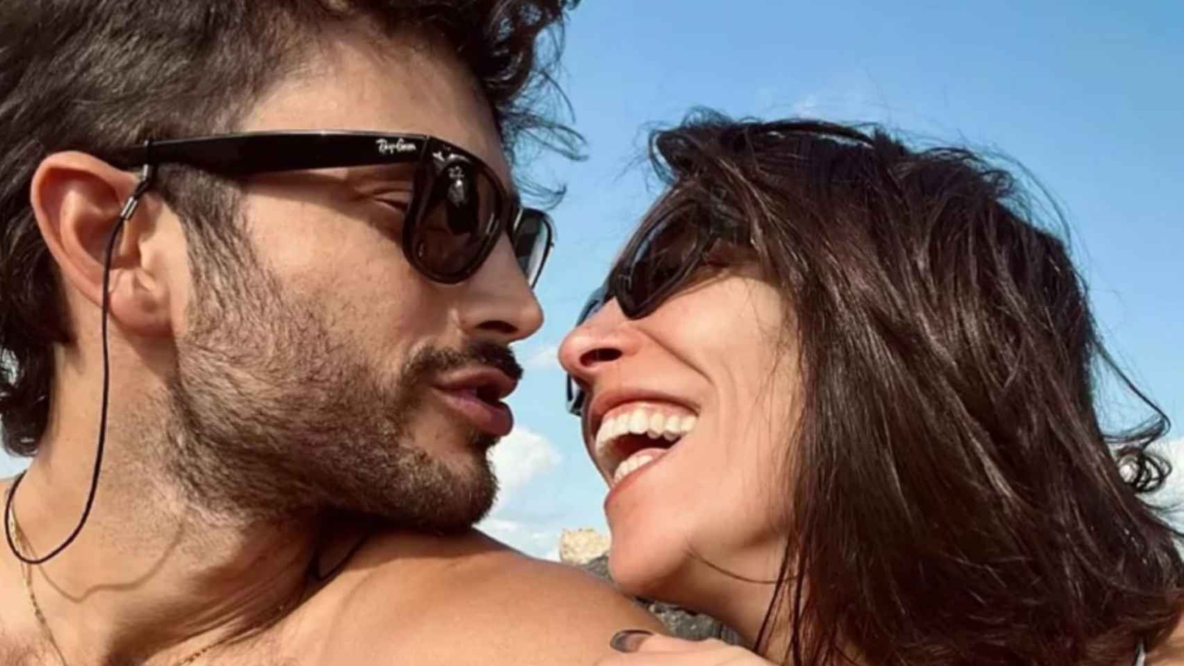 Lorena Castell y su pareja, Rubén Bernal / REDES SOCIALES