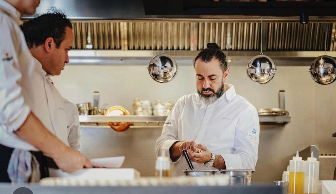 El chef Rafa Zafra en su restaurante Estimar de Barcelona / ESTIMAR BARCELONA