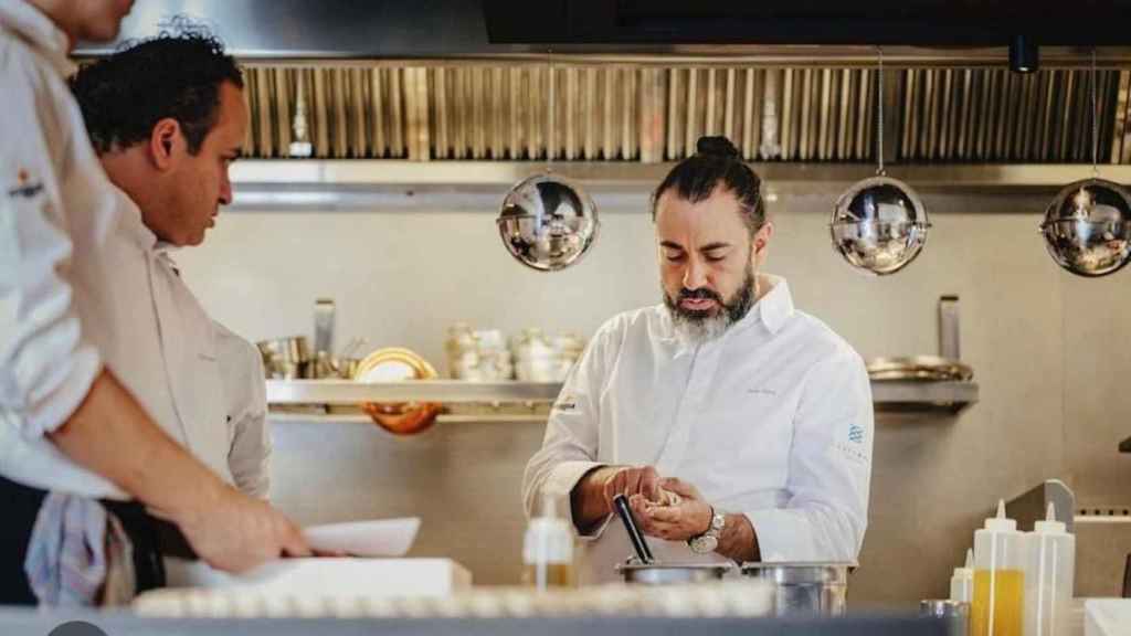 El chef Rafa Zafra en su restaurante Estimar de Barcelona / ESTIMAR BARCELONA