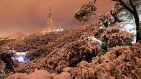 Nieve en el Observatori Fabra de Barcelona / ALFONS PUERTAS (Observatori Fabra)