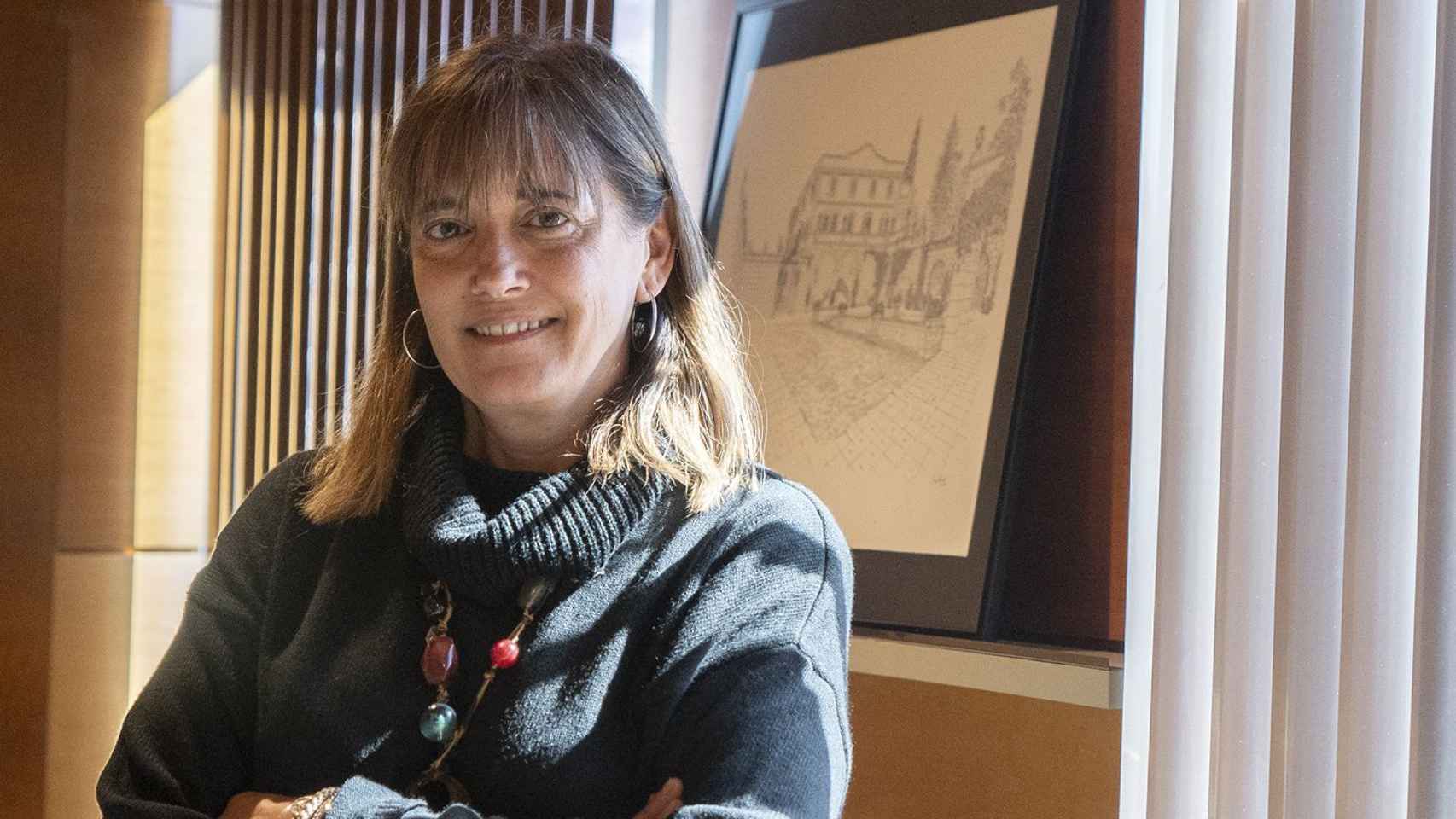 Gemma Badia Cequier, alcaldesa de Gavà, en su despacho / METRÓPOLI