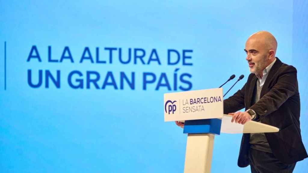 El candidato del PP a la alcaldía de Barcelona, Daniel Sirera / EUROPA PRESS