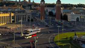 Imagen de archivo de la plaza de Espanya de Barcelona / PIXABAY