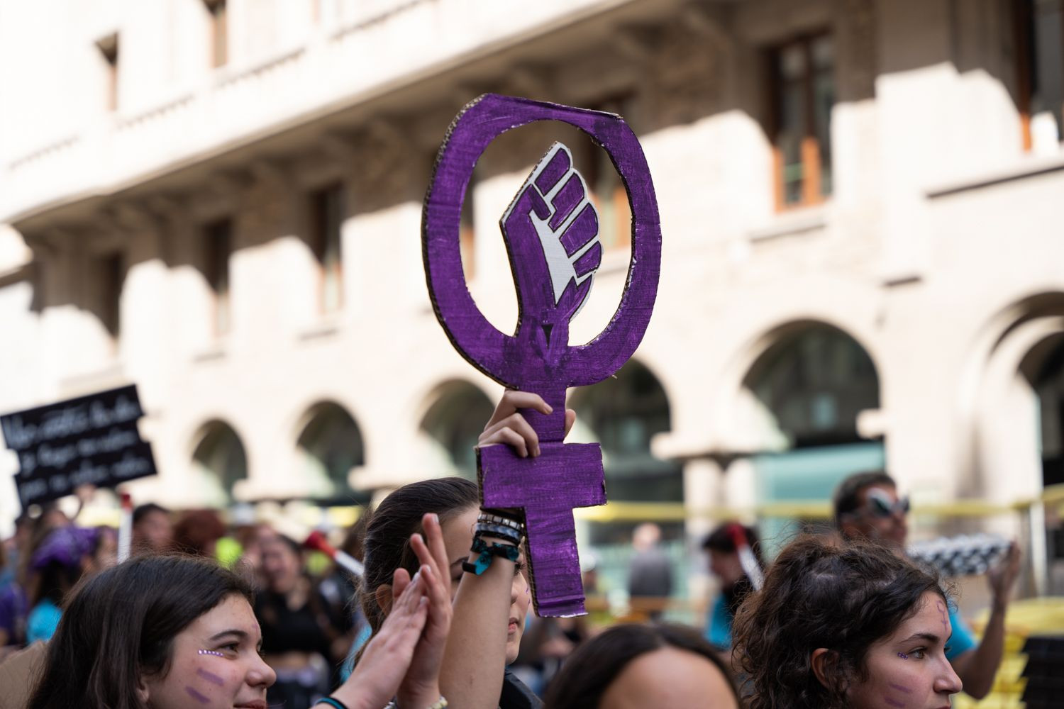 Manifestación estudiantil del 8M de 2023 en Barcelona / LUIS MIGUEL AÑÓN - METRÓPOLI