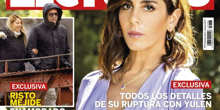 Portada de la revista Lecturas que ha publicado en exclusiva las imágenes de Risto con Natalia / LECTURAS