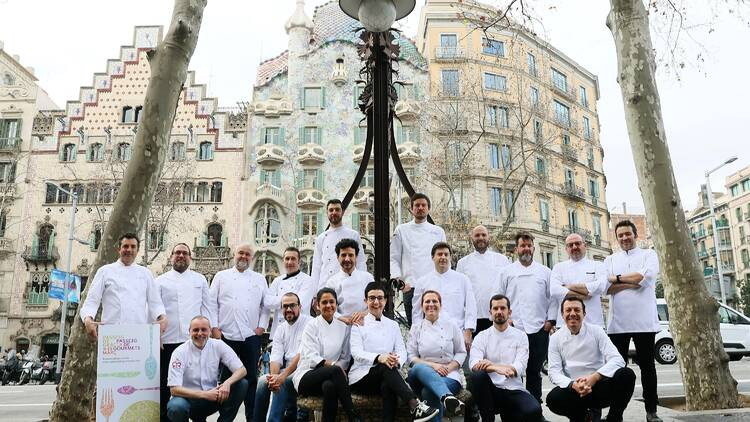 Chefs participantes en el Passeig dels Gorumets / PASSEIG DELS GOURMETS