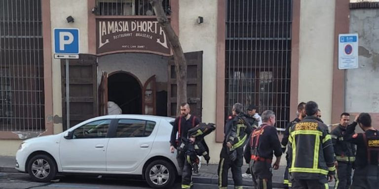 Incendio en la planta baja de un restaurante / CEDIDA