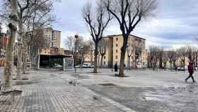 La plaza de Camarón de la Isla en Sant Roc / AV - METRÓPOLI