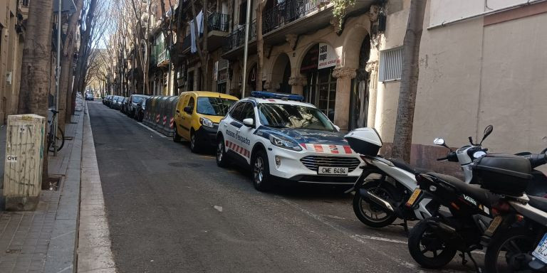 La calle de Blasco de Garay, lugar en el que han apuñalado a un joven / MA