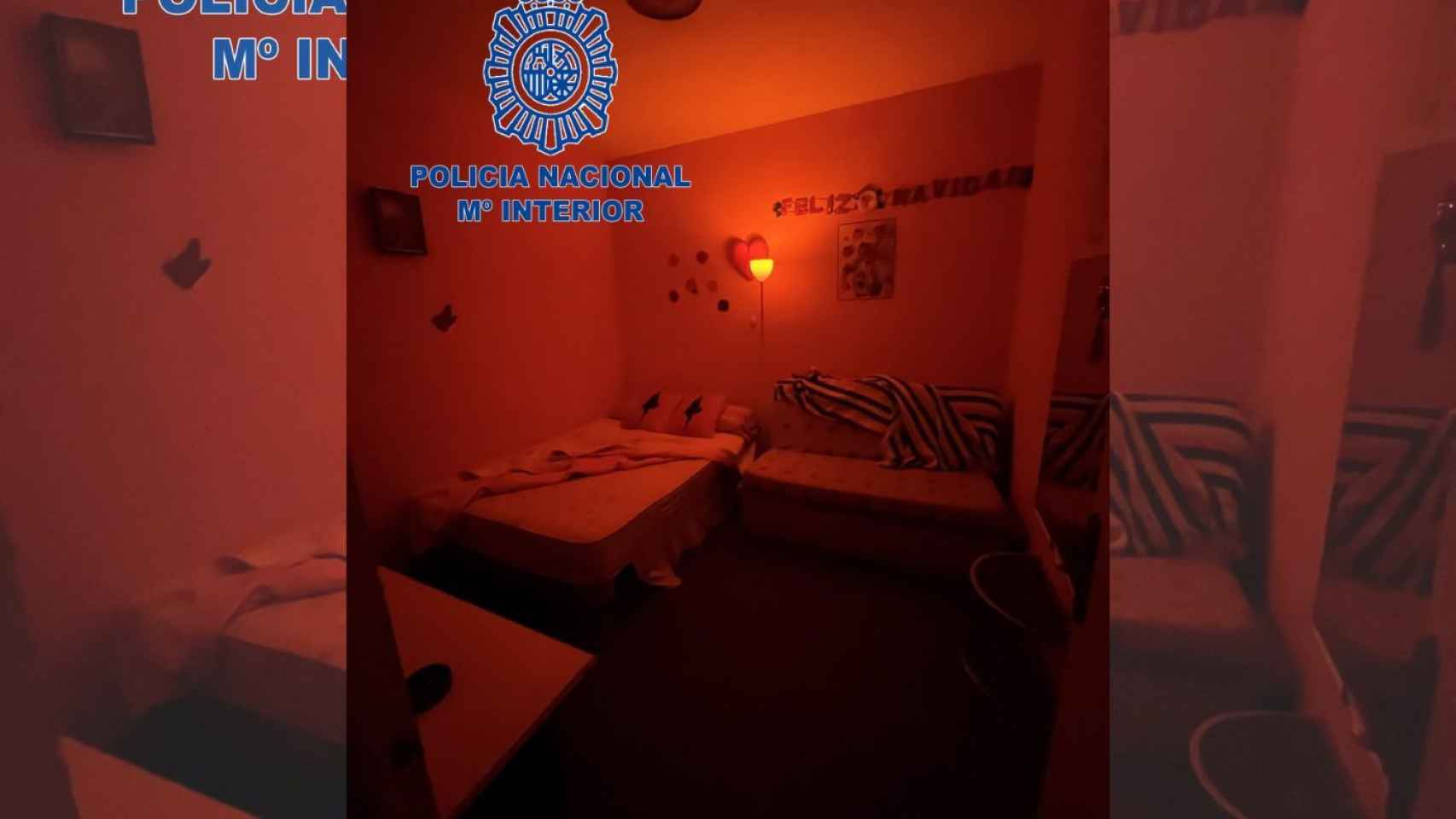 Una casa prostíbulo en España / POLICÍA NACIONAL