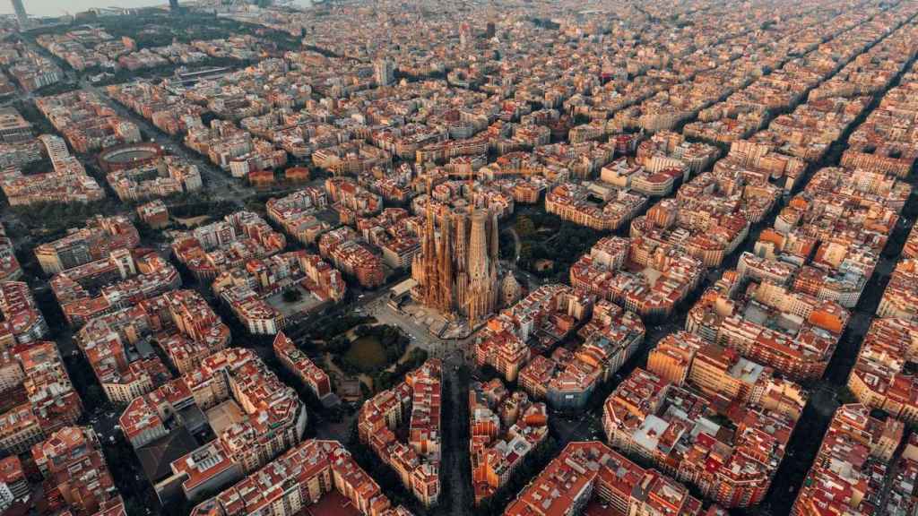 Vistas panorámicas de Barcelona