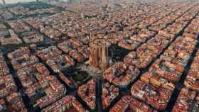 Vistas panorámicas de la ciudad de Barcelona