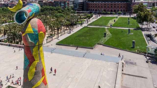 El parque de Joan Miró, en el Eixample / AJUNTAMENT DE BARCELONA
