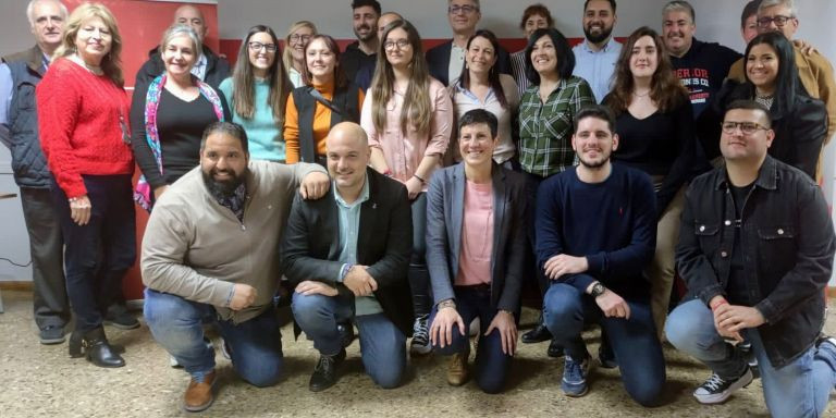 La lista electoral del PSC para las elecciones de mayo en Sant Adrià / CEDIDA