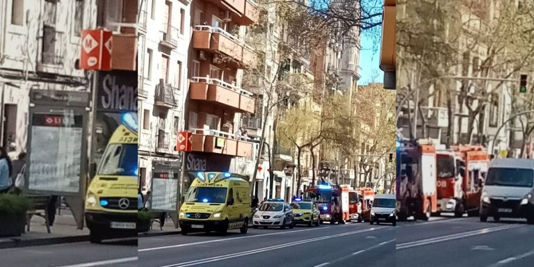 Actuación en la estación de Plaça de Sants / METRÓPOLI