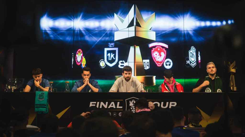 Rueda de prensa de Gerard Piqué previa a la final en el Camp Nou / KINGS LEAGUE