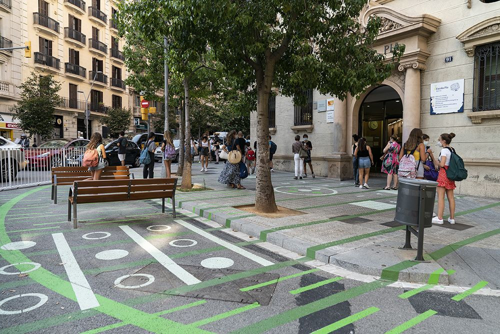 Pacificación en una escuela de Barcelona / AJ BCN