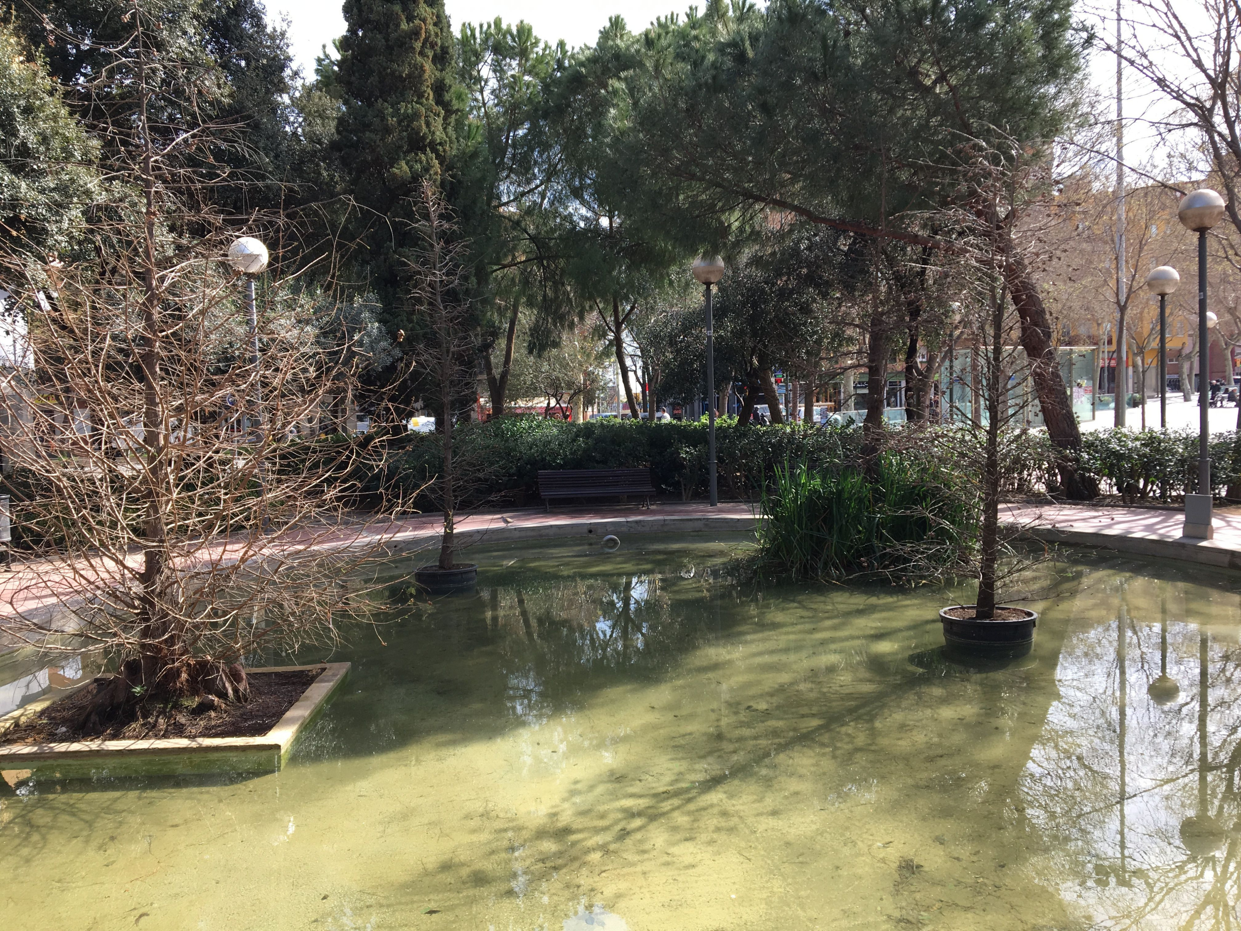 Lago en los jardines de Can Fabra / METRÓPOLI - RP